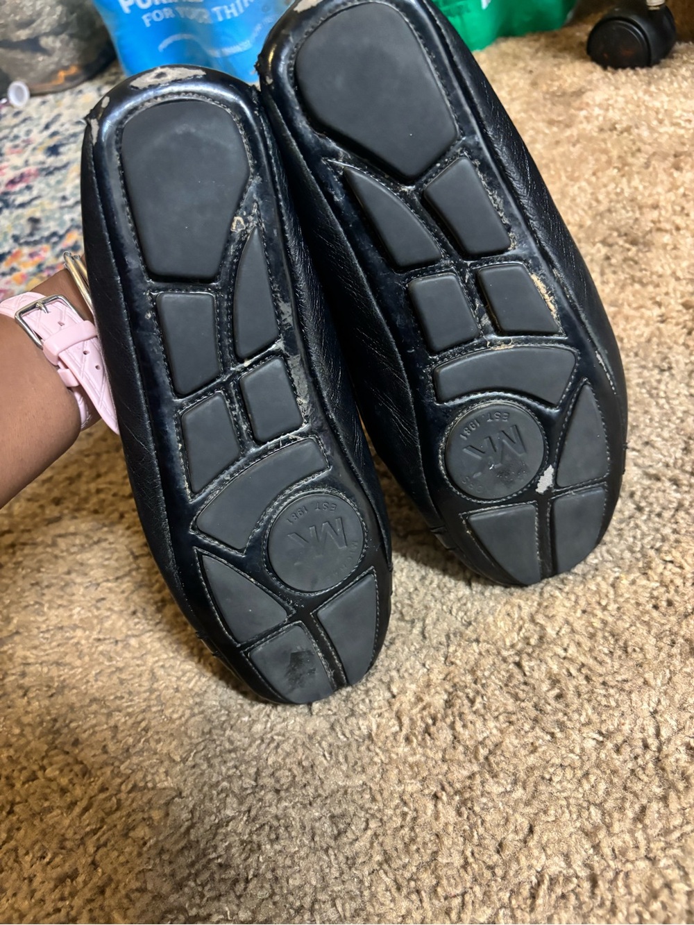 Michael Kors Black Fulton Flats women's 7.5 - Picture 7 of 8